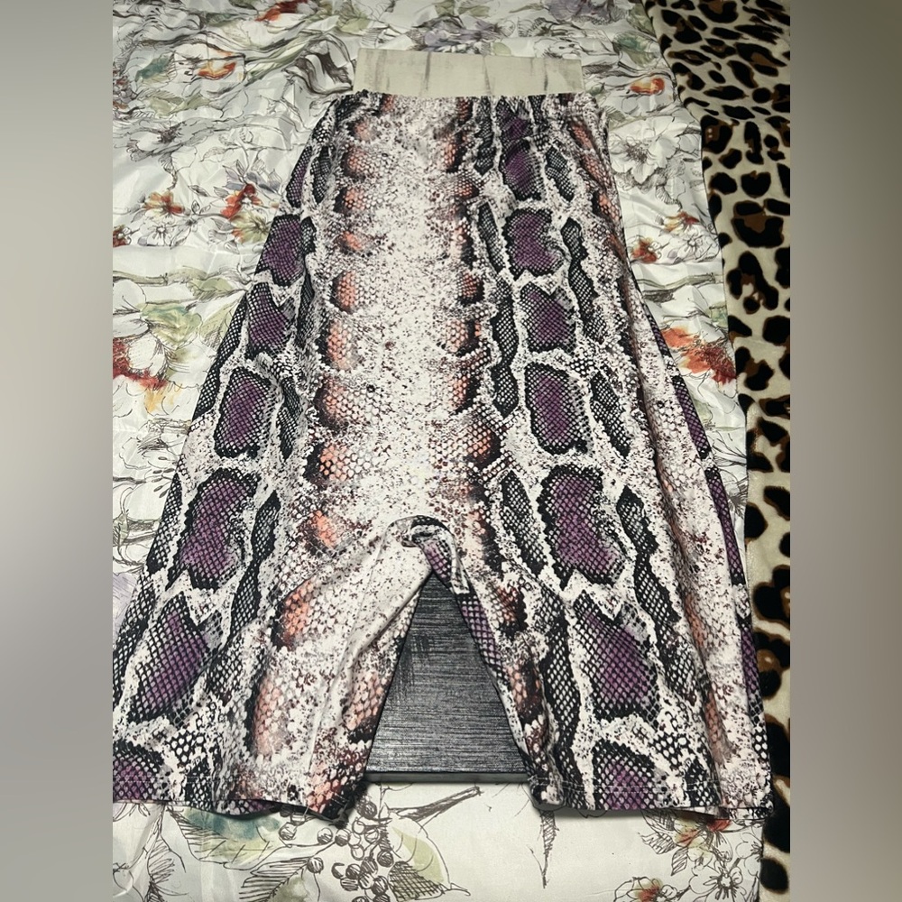 Fashion nova tube python romper